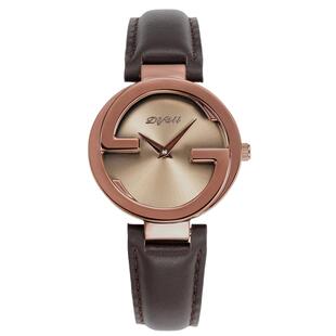 【生日礼物】迪芙丽复古双G手表女款小众百搭装饰时尚皮带腕表女