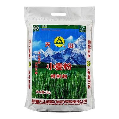 新疆天山面粉5kg馒头烘焙家用