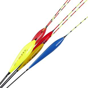 石鱼记高灵敏轻滑口纳米鱼漂加粗醒目冬钓黑坑浮漂抗走水防风浪一