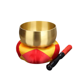 全铜铜罄颂钵法器佛音钵加厚铜磬家用铜庆冥想钵音碗修行敲打摆件