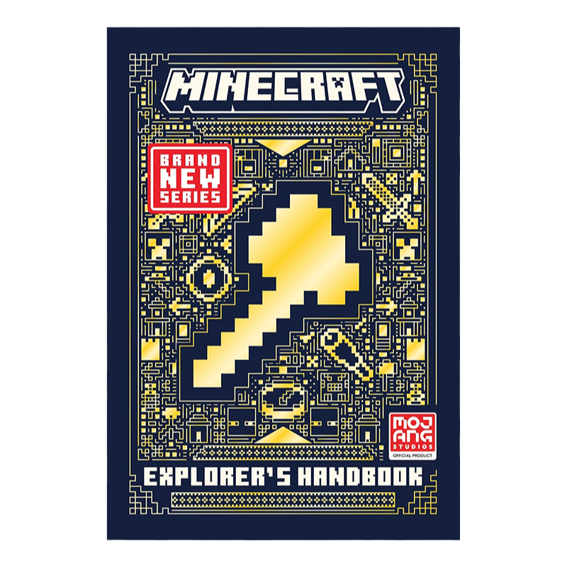 我的世界全新官方探索手册游戏周边书英文原版 All New Official Minecraft Explorer's Handbook 手册指南逻辑思维和创造力