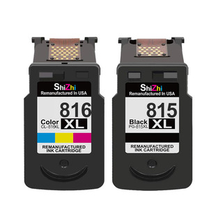 时至815墨盒适用佳能ip2780打印机墨盒IP2788 MP236 MP280 MP259 佳能MP288墨盒可加墨连供MX368 MX498 816XL