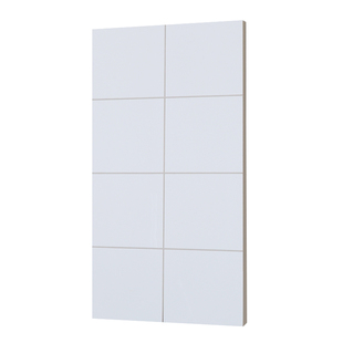 六贝 拉槽小白砖墙砖300x600日式厨房瓷砖墙面砖格子卫生间地砖