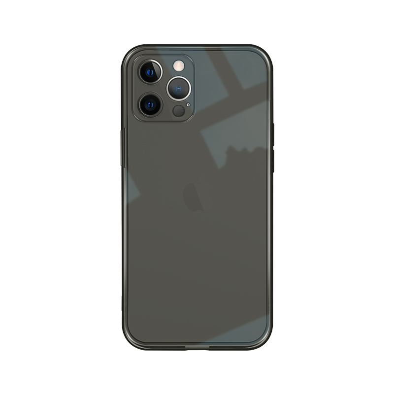 适用苹果15promax透明黑色iPhone16手机壳13/14全包镜头xr防摔xsmax软壳8plus个性简约11pro新款12磨砂手机壳