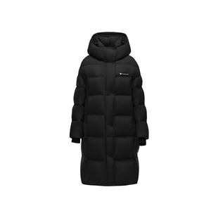 【钟楚曦同款】坦博尔25冬新款羽绒服女高充绒过膝长款保暖厚外套