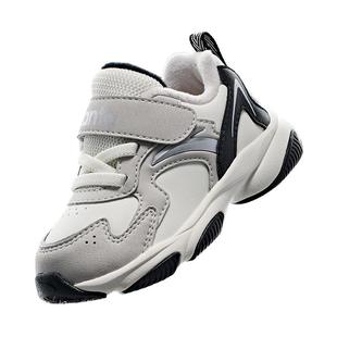 安踏儿童男女婴童棉鞋秋冬新款保暖御寒加绒休闲鞋防滑二棉鞋