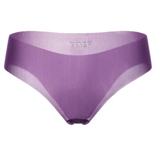「HS」紫霭无迹*性感紫色低腰无痕透气内裤女2026新款女士三角裤