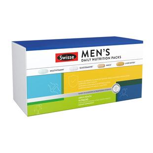 Swisse斯维诗复合维生素vb2男士加班每日营养包30/40岁多种维生素