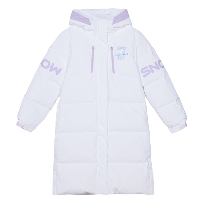 361°童装女童保暖长羽绒