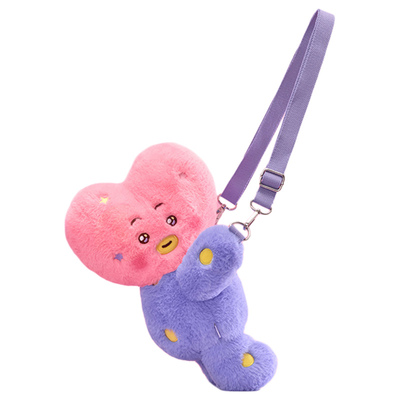 BT21HUGME玩偶斜挎包