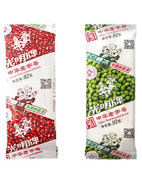 光明赤豆绿豆雪糕老上海怀旧味道