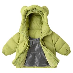 【三防小泡芙】dudujia儿童高充绒量羽绒服男童极寒鹅绒上衣女童a