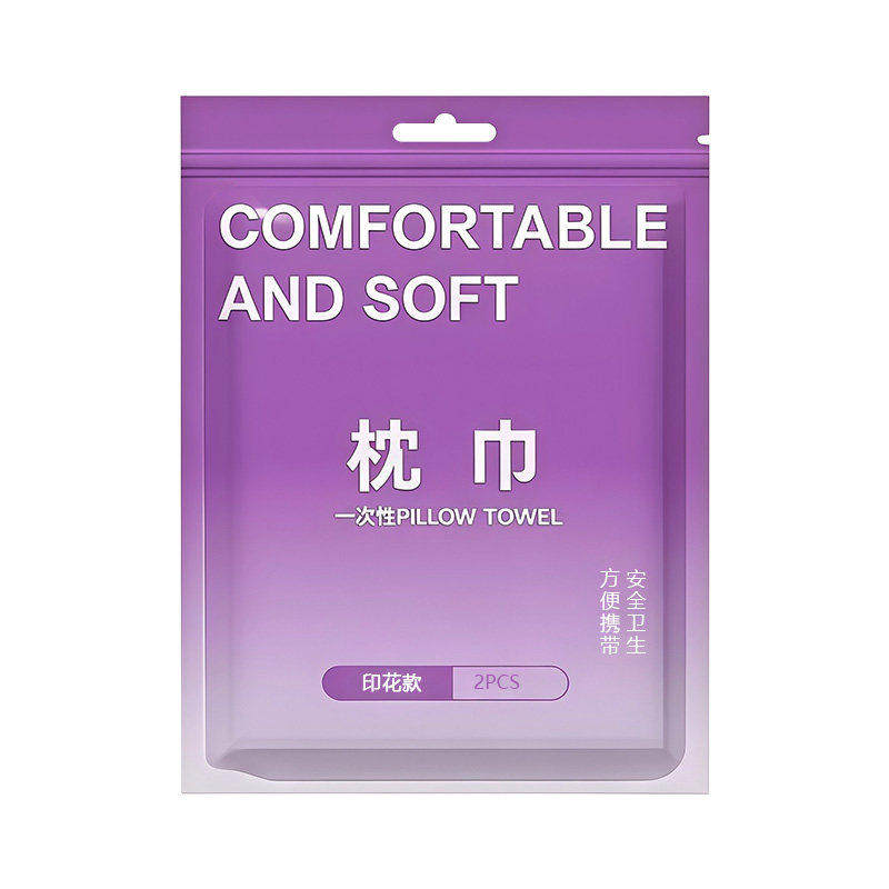 集美一次性双层枕套枕巾加厚隔脏