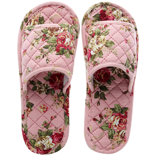 2025日式亚麻布艺布底拖鞋男女春夏四季家居家室内木地板静音软底