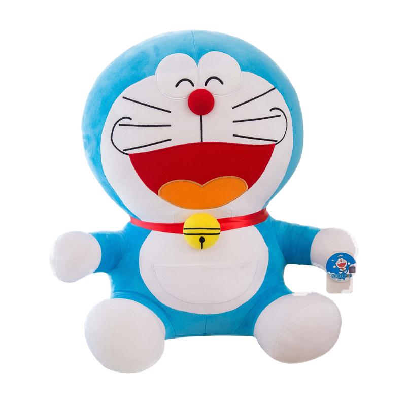 可爱哆啦a梦公仔毛绒玩具机器猫抱枕布娃娃蓝猫咪玩偶生日礼物女