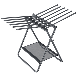 飘窗晾衣架折叠落地阳台室内小型家用卧室窗台毛巾迷你婴儿晒衣架