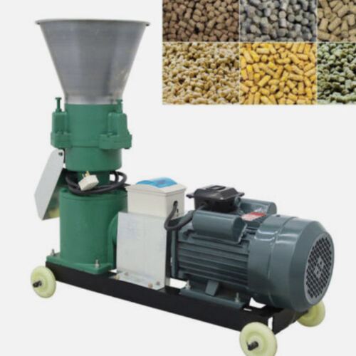 跨境出口饲料颗粒机 牛羊鸡鸭鹅颗粒饲料机 220单相电饲料颗粒机