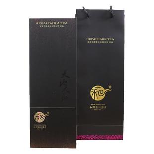 渠江薄片2019年份黑茶湖南特产200g小罐礼盒装