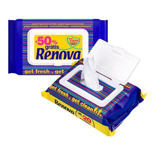 Renova葡萄牙进口湿厕纸家庭装洁厕湿巾湿卫生纸男女士可用湿厕巾