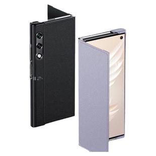 适用荣耀Vpurse手机壳翻盖折叠屏新款华为v pures超薄全包双面磁吸防摔真皮保护套牛皮高档皮套外壳吸附高档