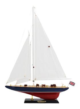 处样板间儿童房帆船模型摆件