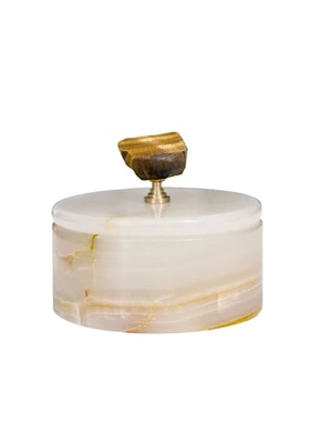 八度空间现代简约轻奢玉石首饰盒