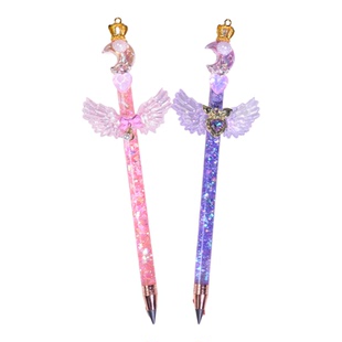 流沙永恒铅笔自动铅笔高颜值ins风小学生专用二三年级流沙橡皮擦