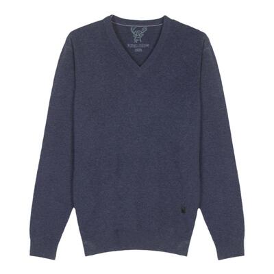 鹿王2024秋冬新款男士山羊绒衫