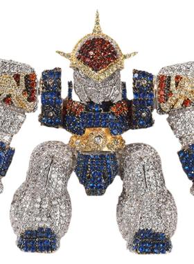 ICEBLING卡通神龙斗士吊坠项链