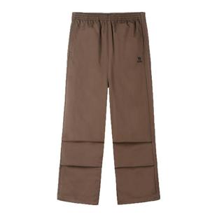 骆驼户外漫游工装裤女2025秋冬防泼水防风阔腿裤运动徒步登山裤男