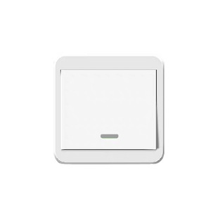 【明装款】一开五孔带插座无线开关86通用型家用子母双控懒人开关