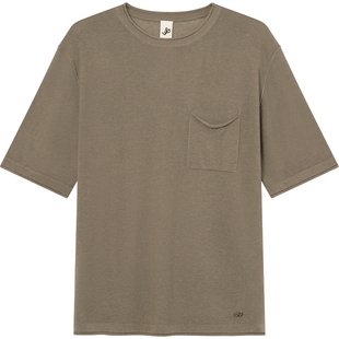 JDV男装商场同款夏季圆领短袖针织T恤百搭舒适透气上衣SKS5356