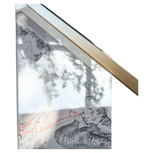 若奈 Di@茹伊花纹犀牛艺廊丝巾画《巴黎幸运星》客厅挂画餐厅艺术