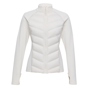 科里芙羽绒服冬女修身排骨保暖轻薄内胆跑步骑行夹克休闲运动外套