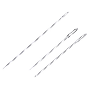 筒装手缝针大眼针老人针家用细长传统手工缝衣服缝被子专用绣花针