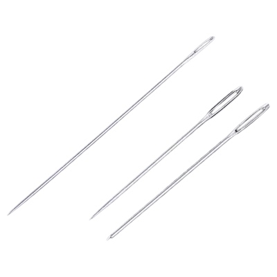 筒装手缝针大眼针老人针家用细长