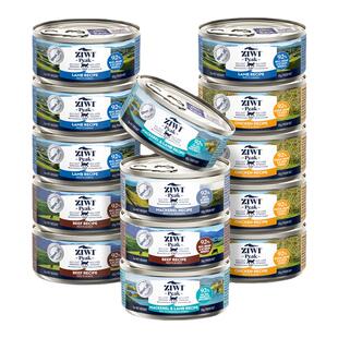 【ziwi旗舰店】滋益巅峰主食猫罐头85g*14/24营养湿粮成幼猫零食