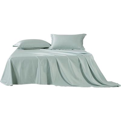 百丽丝家纺100S双股长绒棉床单贡缎全棉床单玻尿酸因子纯棉床单