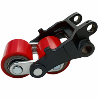 诺力叉车轮手动搬运车三连板