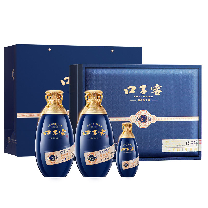 口子窖古窖元礼盒50度500mL*2瓶