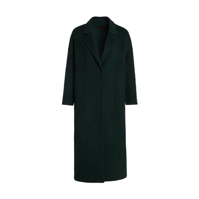 羊毛奈袁泉同款通勤外套女 25年秋冬季新款中长款呢大衣XL01075K7