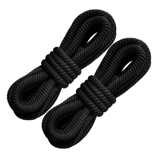 圆形加粗棉鞋带男女适用于Oudersmiler大头鞋黑色白色10mm鞋带绳