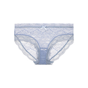 3件278|维密花漾蕾丝透明网纱细带比基尼舒适内裤三角裤女2026春