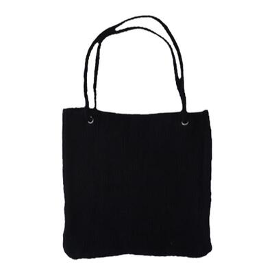 LonslanBag秋季新款毛织单肩包