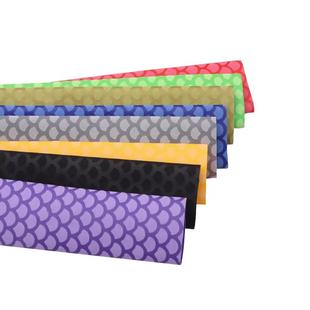 鱼鳞纹热缩管 防滑热熔收缩管 吸汗防电绝缘垂钓鱼竿球拍手把套管