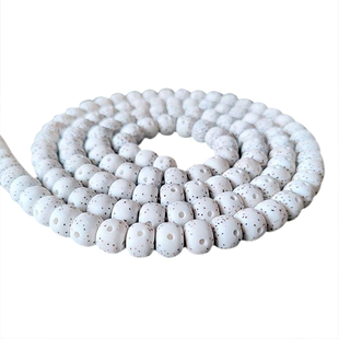 星月菩提子108颗月朗星稀毕业级大留白原生态佛珠男女项链送三通