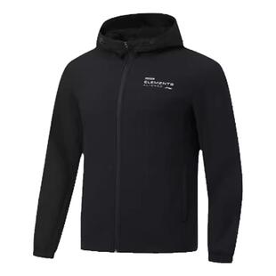 李宁加绒外套男秋冬季新款防风保暖冲锋外套正品加厚运动风衣夹克