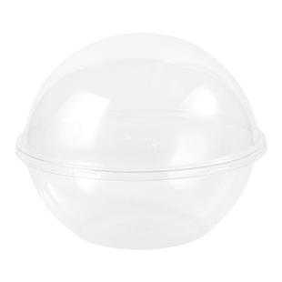 水晶慕斯球椰子蛋水果捞圣诞节慕斯蛋糕打包盒子透明波奇饭包装盒