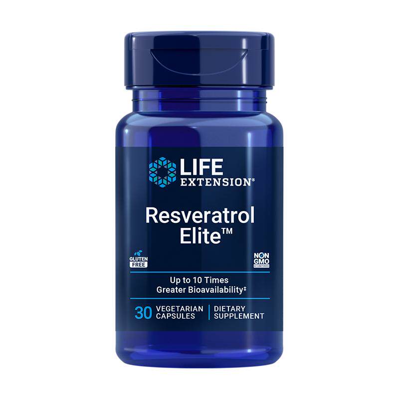 LifeExtension白藜芦醇胶囊30粒