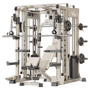 龙门架健身器材家用多功能一体机史密斯综合训练器飞鸟深蹲卧推架